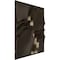 Ekena Millwork 19 5/8in. W x 19 5/8in. H Rogue EnduraWall Decorative 3D Wall Panel Covers 2.67 Sq. Ft. WP20X20RGCDB - alternate 3